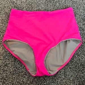 Lululemon High Waisted Pink Swimsuit Bottom